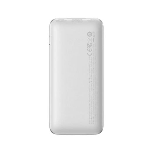 Повербанк Baseus Bipow Pro 10000mAh 22.5W with USB-A to USB-C 0.3m Cable White (PPBD040002)