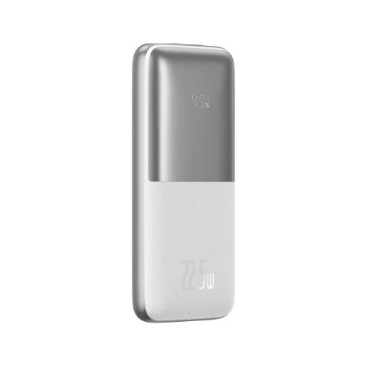 Повербанк Baseus Bipow Pro 10000mAh 22.5W with USB-A to USB-C 0.3m Cable White (PPBD040002)