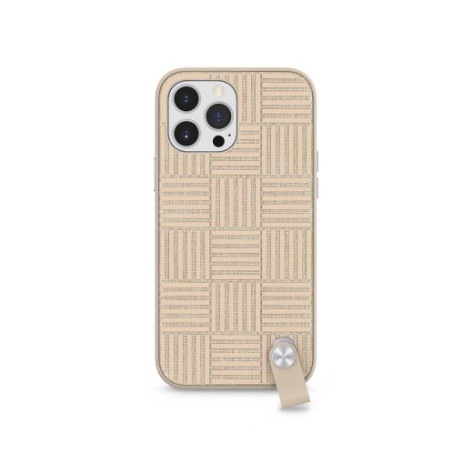 Чехол Moshi Altra Slim Hardshell Case with Wrist Strap Sahara Beige для iPhone 13 Pro Max (99MO117704)