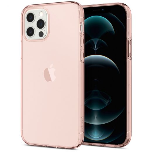 Чехол Spigen Crystal Flex Rose Crystal для iPhone 12 Pro Max (ACS01474)