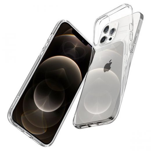 Чехол Spigen Crystal Flex Crystal Clear для iPhone 12 Pro Max (ACS01473)