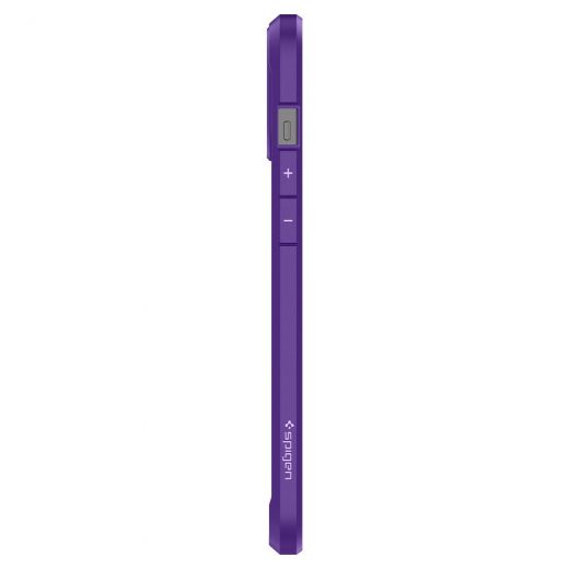 Чохол Spigen Crystal Hybrid Hydrangea Purple для iPhone 12 Pro Max (ACS01478)