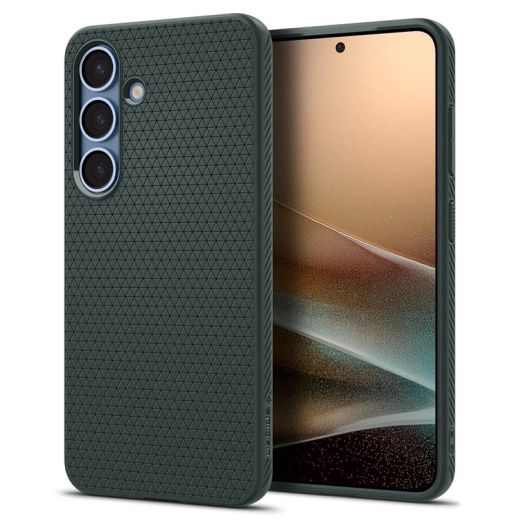 Чехол Spigen Liquid Air Abyss Green для Samsung Galaxy S25 (ACS09001)