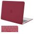 Накладка MOSISO Plastic Hard Case Shell & Keyboard Skin Wine Red для MacBook Air 13" (2018) Накладка MOSISO Plastic Hard Case Shell & Keyboard Skin Wine Red для MacBook Air 13" (2018)