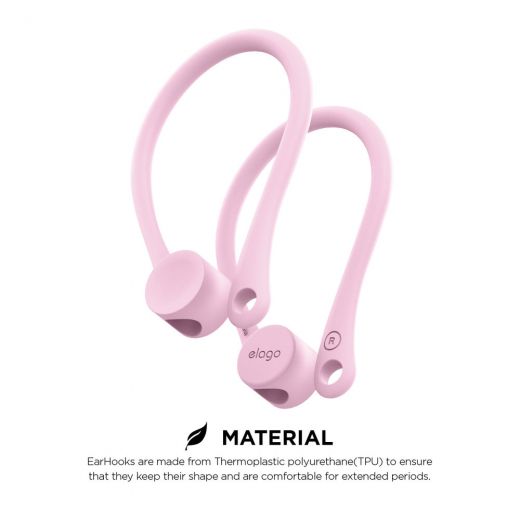 Держатели Elago EarHook Lovely Pink (EAP-HOOKS-LPK) для Apple AirPods