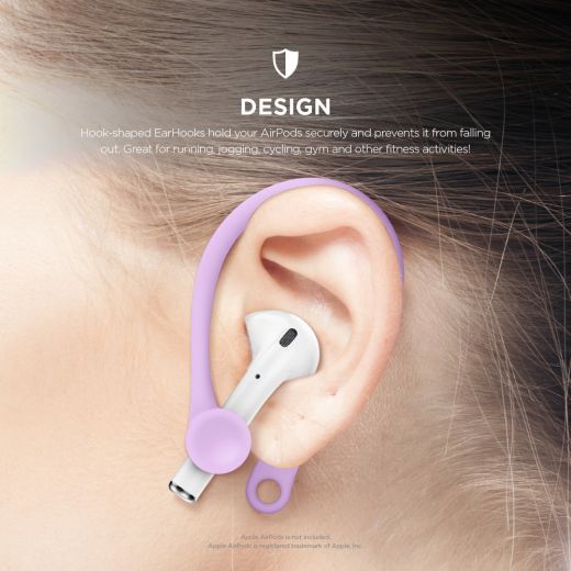 Утримувач Elago EarHook Lavender (EAP-HOOKS-LV) для Apple AirPods