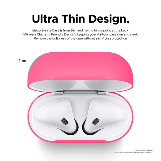 Чохол Elago Skinny Case Neon Hot Pink (EAPSK-BA-NPK) для Airpods