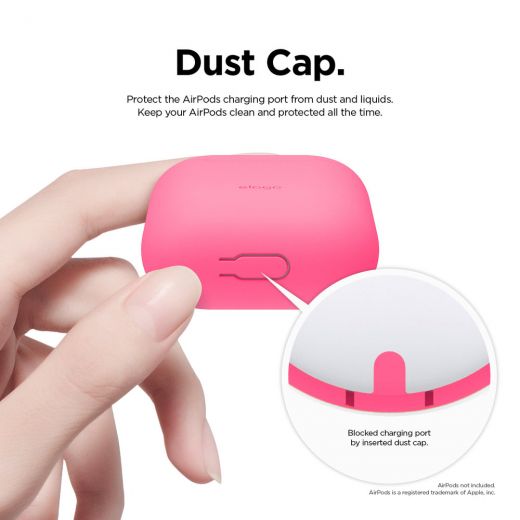 Чохол Elago Skinny Case Neon Hot Pink (EAPSK-BA-NPK) для Airpods