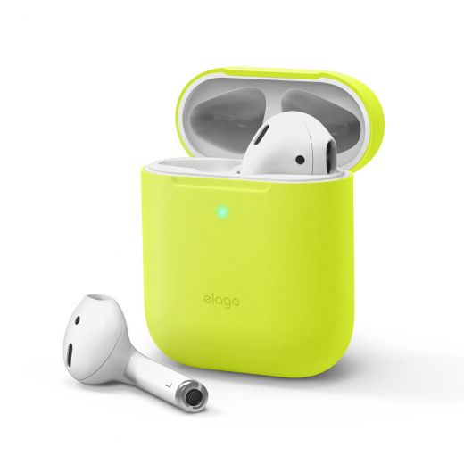 Чехол Elago Skinny Case Neon Yellow (EAPSK-BA-NYE) для Airpods