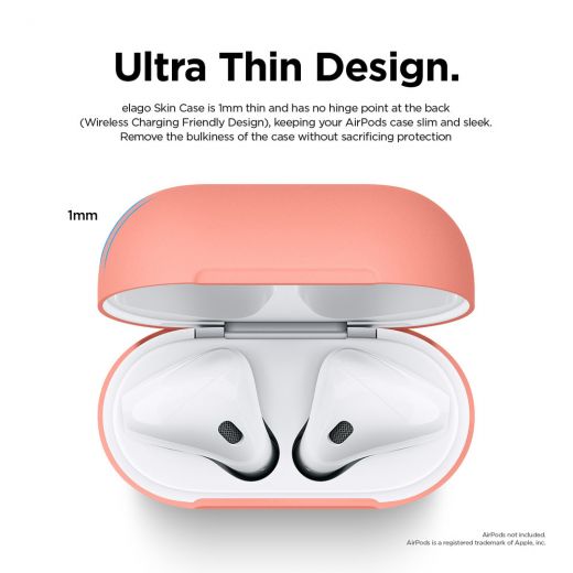 Чохол Elago Skinny Case Peach (EAPSK-BA-PE) для Airpods