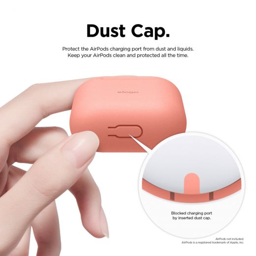 Чохол Elago Skinny Case Peach (EAPSK-BA-PE) для Airpods