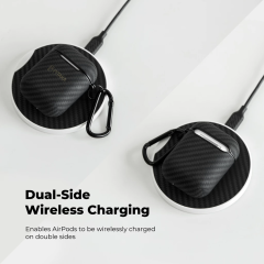 Чехол Pitaka Air Pal Mini 150D Black для AirPods Pro & AirPods II