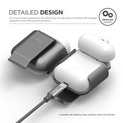 Держатели Elago Belt Clip Gray для Apple AirPods