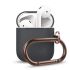 Чохол Elago Hang Dark Grey з карабіном для Apple AirPods Чохол Elago Hang Dark Grey з карабіном для Apple AirPods