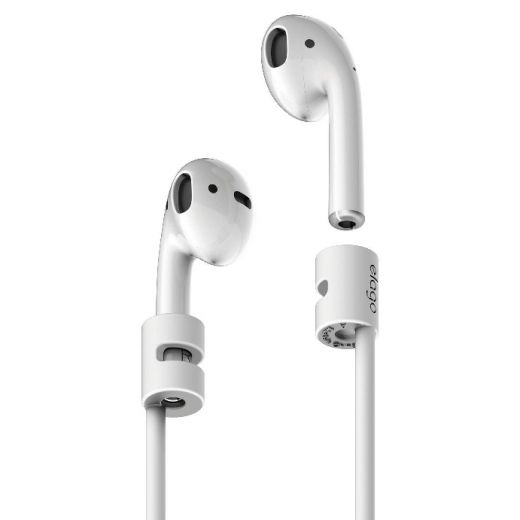 Утримувач Elago Strap White для Apple AirPods