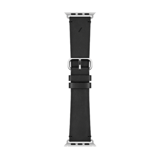 Кожаный ремешок Native Union Classic Strap Black (STRAP-AW-L-BLK) для Apple Watch 45мм | 44мм 