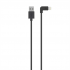 Кабель Belkin MIXIT Lightning to USB (2.4A),Right angle, 1.2m, Black