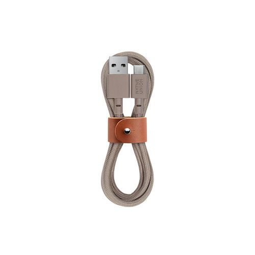 Кабель Native Union Belt Cable USB-A to USB-C Taupe (1.2 m) (BELT-KV-AC-TAU-2)