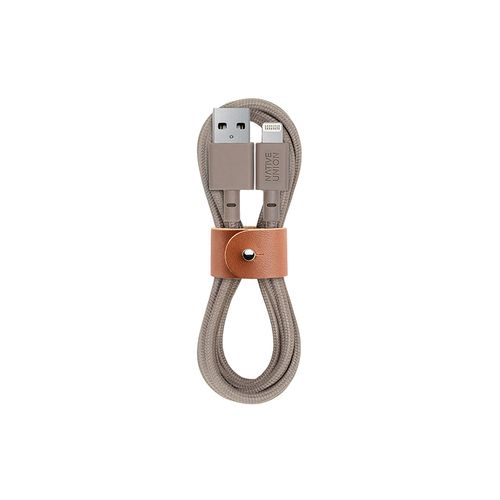 Кабель Native Union Belt Cable Lightning 1.2m Taupe (BELT-KV-L-TAU-2)