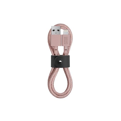 Кабель Native Union Belt Cable Lightning 1.2m Rose (BELT-KV-L-ROSE-2)