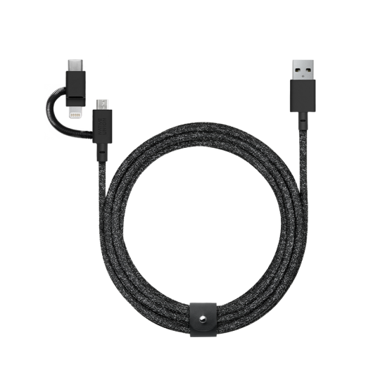 Кабель Native Union Belt Cable Universal Cosmos Black (2 m) (BELT-ULC-CS-BLK-NP)