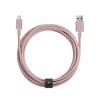 Кабель Native Union Belt Cable Lightning 3m Rose (BELT-KV-L-ROSE-3)