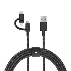 Кабель Native Union Belt Cable Universal Cosmos Black (2 m) (BELT-ULC-CS-BLK-NP)