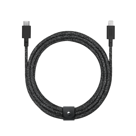 Кабель Native Union Belt Cable XL USB-C to Lightning Cosmos Black (3 m) (BELT-CL-CS-BK-3-NP)