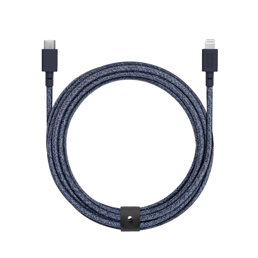 Кабель Native Union Belt Cable XL USB-C to Lightning Indigo (3 m) (BELT-CL-IND-3-NP)