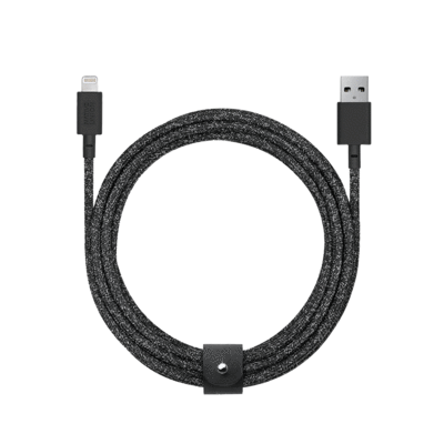 Кабель Native Union Belt Cable XL Lightning Cosmos Black (3 m) (BELT-L-CS-BLK-3-NP)