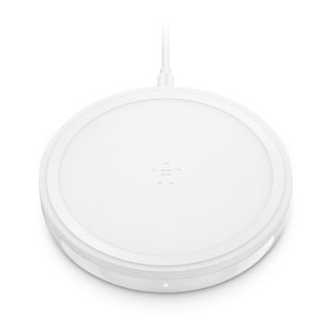 Беспроводная зарядка Belkin Boost Up Bold Wireless Charging Pad 10W Snowcap White для Apple, Samsung