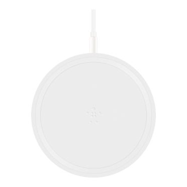 Беспроводная зарядка Belkin Boost Up Bold Wireless Charging Pad 10W Snowcap White для Apple, Samsung