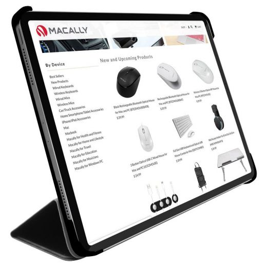 Чехол-книжка Macally Protective case and stand Black (BSTANDPRO5L-B) для iPad Pro 12.9" (2020 | 2021 | 2022 | M1 | M2)