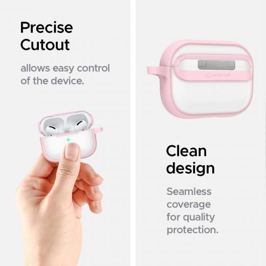 Чохол Ciel by Spigen Color Brick Collection Baby Pink для AirPods Pro
