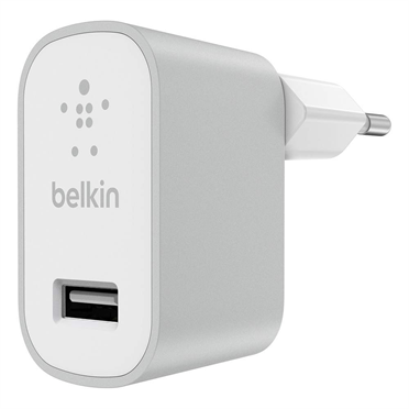 Сетевое зарядное устройство Belkin USB Mixit Premium (USB 2.4Amp), Silver (F8M731vfSLV)