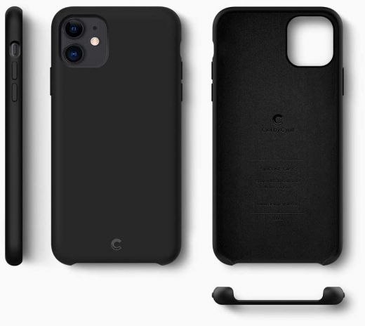 Чехол Ciel by Cyrill Silicone Collection Black для iPhone 11