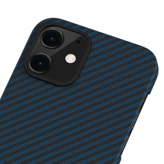 Чехол Pitaka MagEZ Black | Blue Twill для iPhone 12 | 12 Pro (KI1208M)