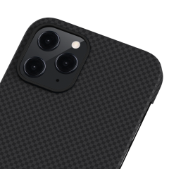 Чехол Pitaka MagEZ Black | Grey Plain для iPhone 12 Pro (KI1202P)