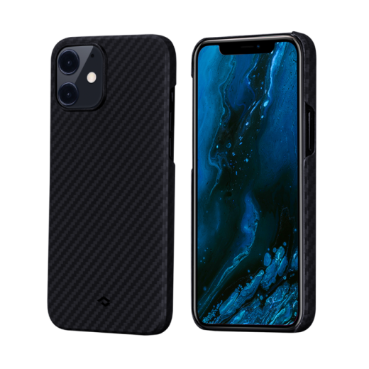 Чохол Pitaka MagEZ Black | Grey Twill для iPhone 12 mini (KI1201)