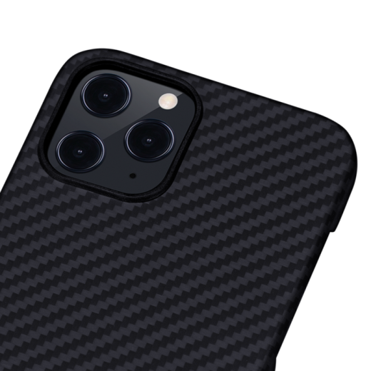 Чехол Pitaka MagEZ Black | Grey (Twill) для iPhone 12 Pro Max (KI1201PM)