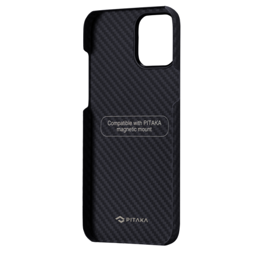 Чохол Pitaka MagEZ Black | Grey Twill для iPhone 12 mini (KI1201)