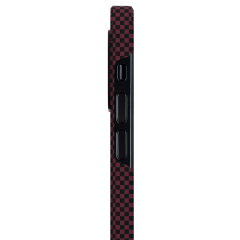 Чехол Pitaka MagEZ Black | Red (Plain) для iPhone 12 mini
