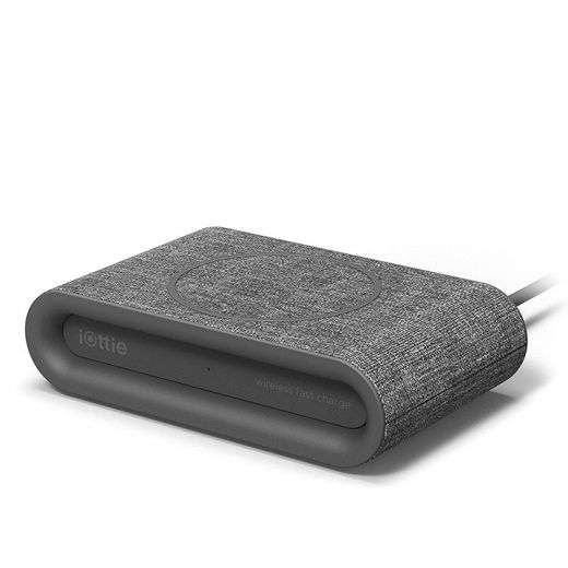 Бездротова зарядка iOttie iON Wireless Fast Charging Pad Plus Grey (CHWRIO105GR)