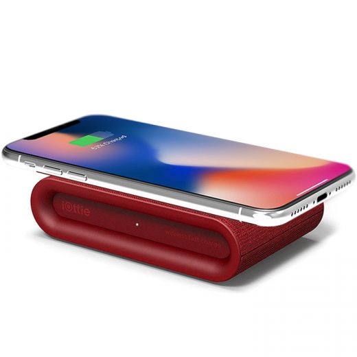 Беспроводная зарядка iOttie iON Wireless Fast Charging Pad Plus Red (CHWRIO105RD)