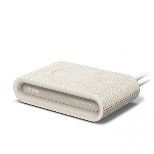 Бездротова зарядка iOttie iON Wireless Fast Charging Pad Plus Tan (CHWRIO105TN)
