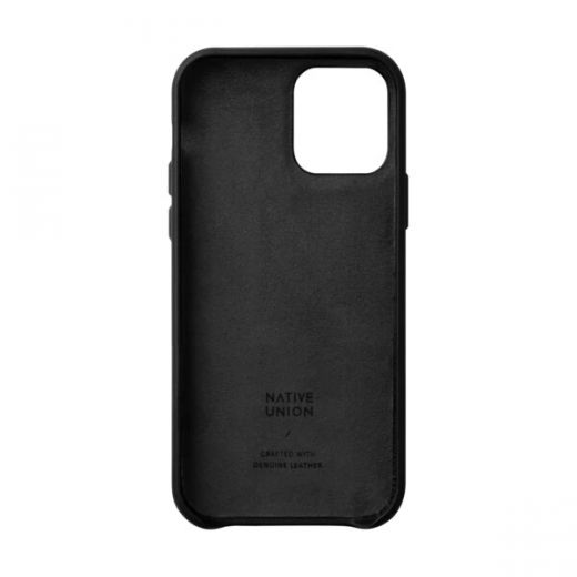 Чохол Native Union Clic Classic Case Black для iPhone 12 | 12 Pro (CCLAS-BLK-NP20M)