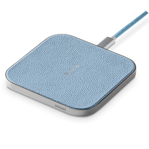 Бездротова зарядка Courant Catch 1 Single Fast Wireless Charger Pacific Blue (CR-C1-BL-SL)