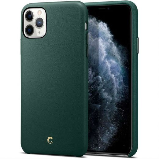 Чехол Ciel by Cyrill Basic Leather Collection Forest Green для iPhone 11 Pro Max