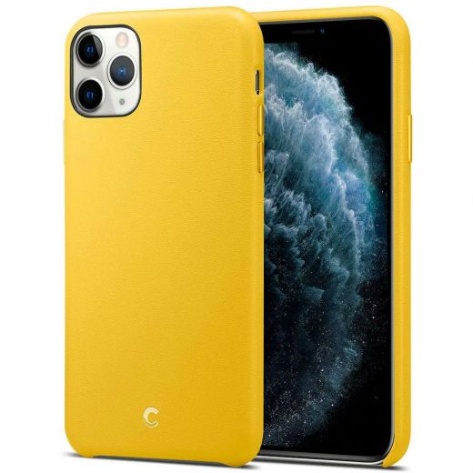 Чохол Ciel by Cyrill Basic Leather Collection Meyer Lemon для iPhone 11 Pro Max