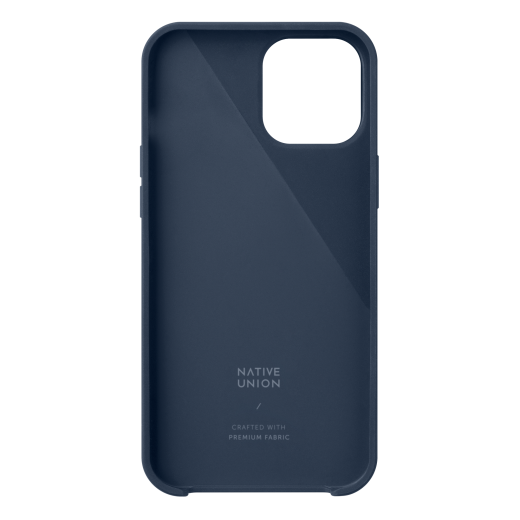 Чехол Native Union Clic Canvas Case Indigo для iPhone 12 | 12 Pro (CCAV-IND-NP20M)